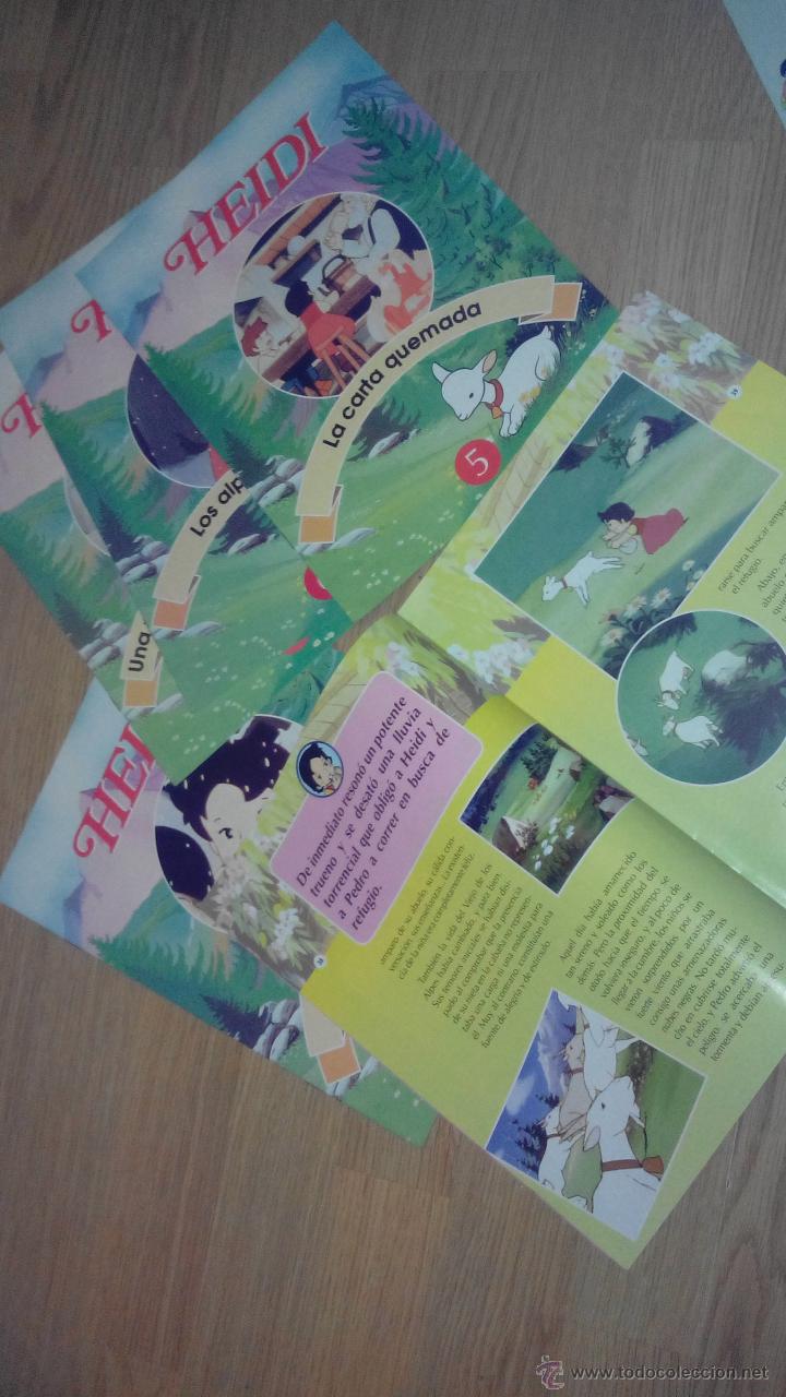 Libros de segunda mano: HEIDI - RBA - LOTE 5 FASCICULOS - Foto 1