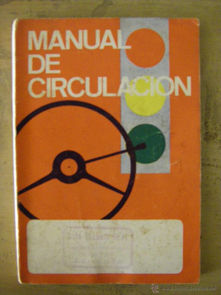 Libros de segunda mano: Manual de circulaci&oacute;n, 1972 - Foto 1