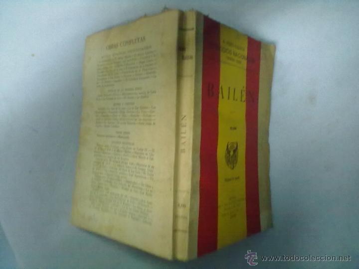 Libros de segunda mano: BENITO PEREZ GALDOS BAILEN 1940 - Foto 1