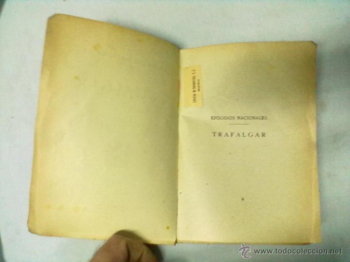 Libros de segunda mano: BENITO PEREZ GALDOS TRAFALGAR 1940 - Foto 2