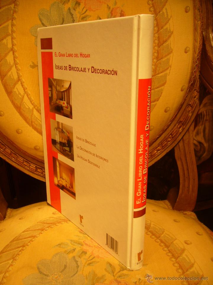 Libros de segunda mano: EL GRAN LIBRO DEL HOGAR. IDEAS DE BRICOLEJE Y DECORACION. - Foto 2