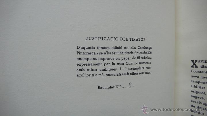 Libros de segunda mano: LA CATALUNYA PINTORESCA. NOGU&Eacute;S, Xavier. - Foto 4