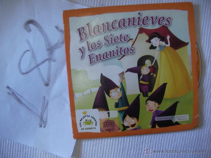 Libros de segunda mano: CUENTO EN CD - BLANCANIEVES Y LOS SIETE ENANITOS - ENVIO GRATIS A ESPA&Ntilde;A - Foto 1
