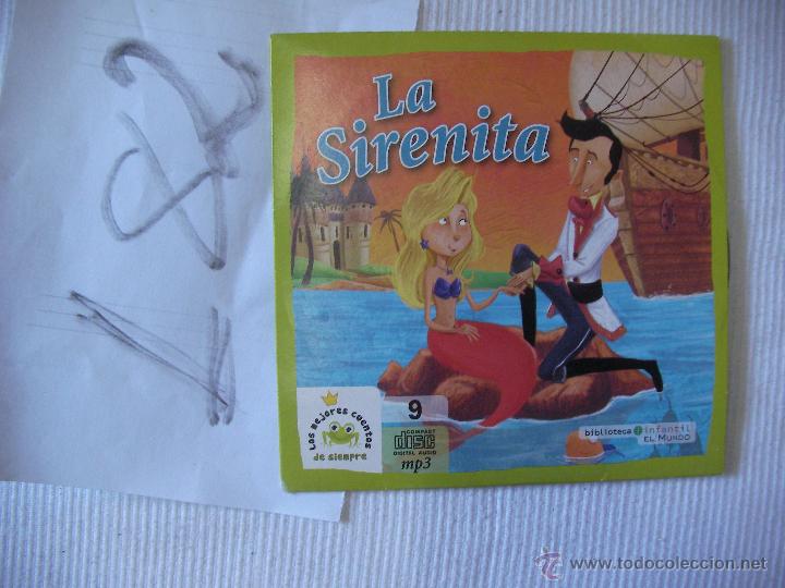 Libros de segunda mano: CUENTO EN CD - LA SIRENITA - ENVIO GRATIS A ESPA&Ntilde;A - Foto 1