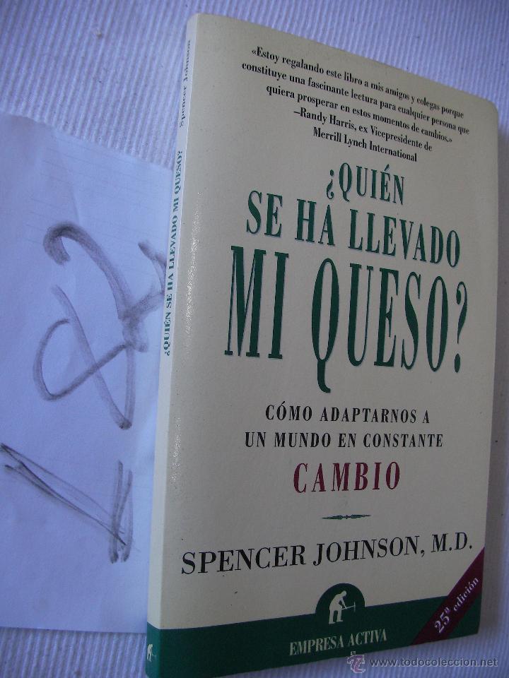 Libros de segunda mano: &iquest;QUIEN SE HA LLEVADO MI QUESO? - SPENCER JOHNSON - Foto 1