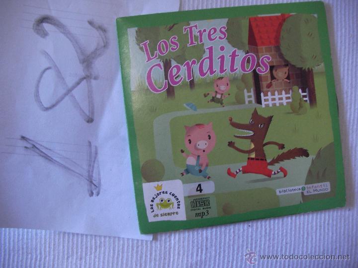 Libros de segunda mano: CUENTO EN CD - LOS TRES CERDITOS - ENVIO GRATIS A ESPA&Ntilde;A - Foto 1