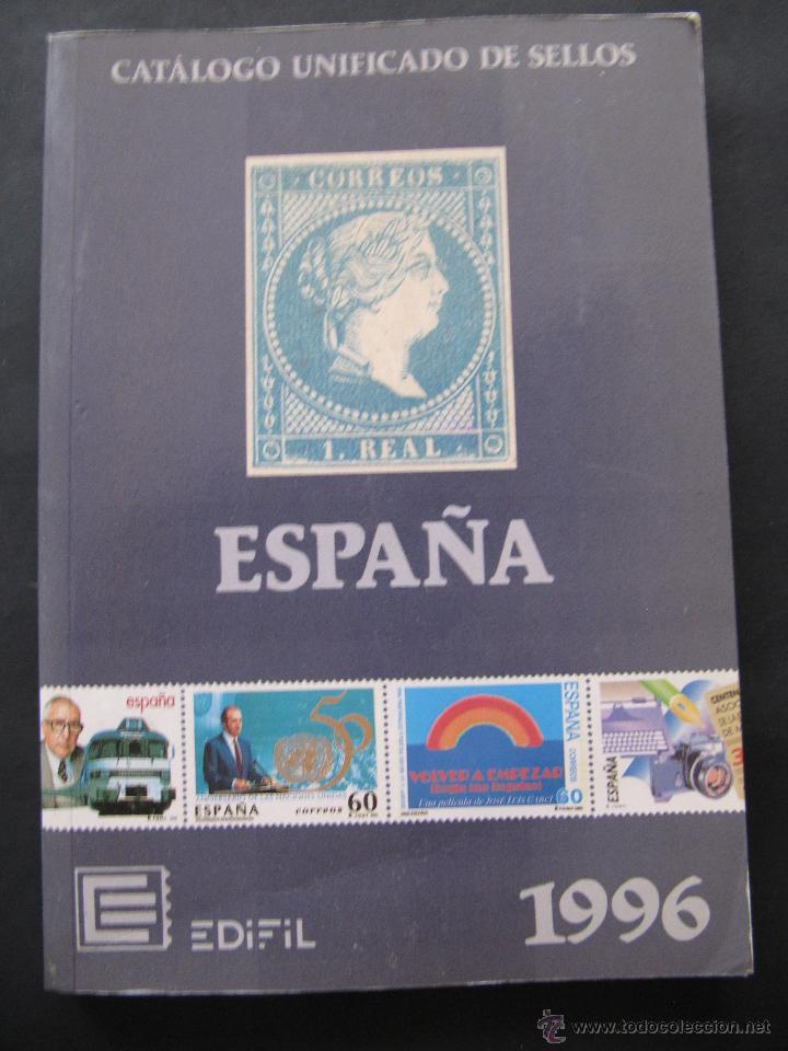 Libros de segunda mano: CATALOGO UNIFICADO DE SELLOS. ESPA&Ntilde;A. 1996. - Foto 1