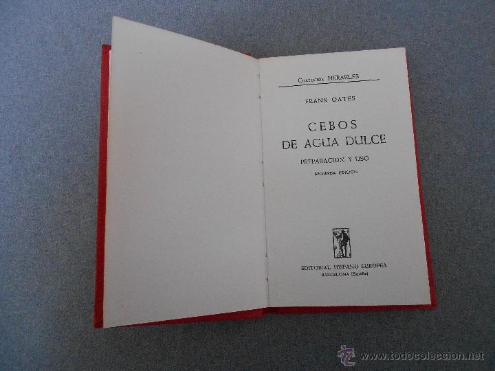 Libros de segunda mano: CEBOS DE AGUA DULCE - Foto 2