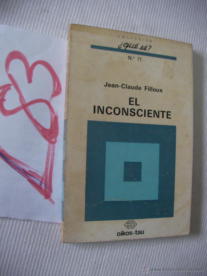 Libros de segunda mano: EL INCONSCIENTE - FILLOUX - Foto 1