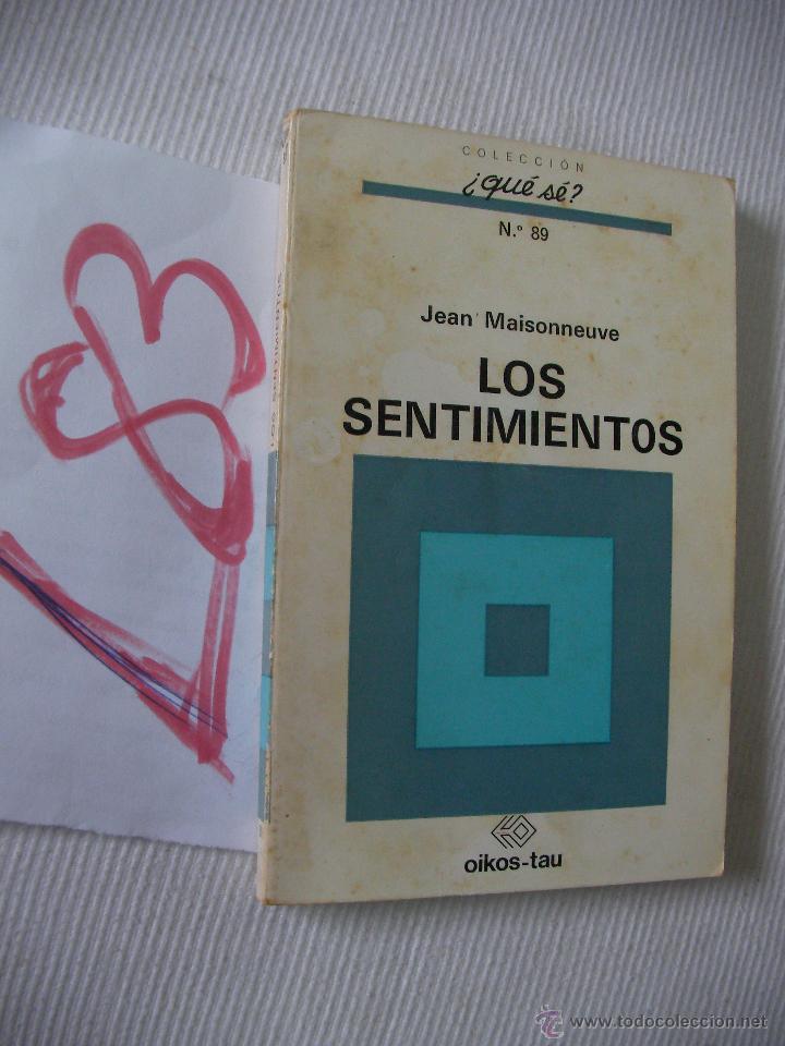 Libros de segunda mano: LOS SENTIMIENTOS - MAISONNEUVE - ENVIO GRATIS A ESPA&Ntilde;A - Foto 1