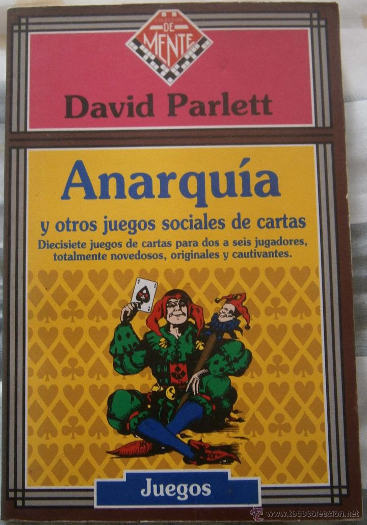 Livres d'occasion: ANARQU&Iacute;A Y OTROS JUEGOS SOCIALES DE CARTAS DE DAVID PARLETT