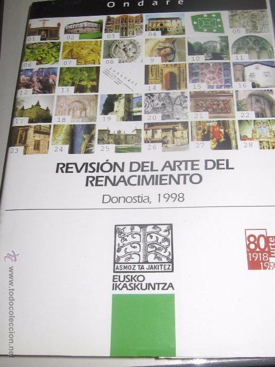 Libros de segunda mano: REVISI&Oacute;N DEL ARTE DEL RENACIMIENTO DONOSTIA 1998