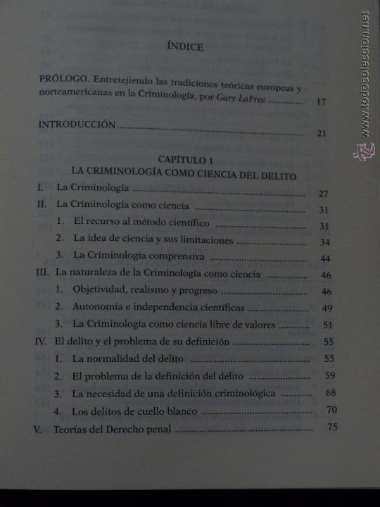 Libros de segunda mano: INTRODUCCI&Oacute;N A LA CRIMINOLOG&Iacute;A - ALFONSO SERRANO (2004 - 2&ordf; EDICI&Oacute;N) IMPECABLE (ed. DYKINSON) - Foto 2