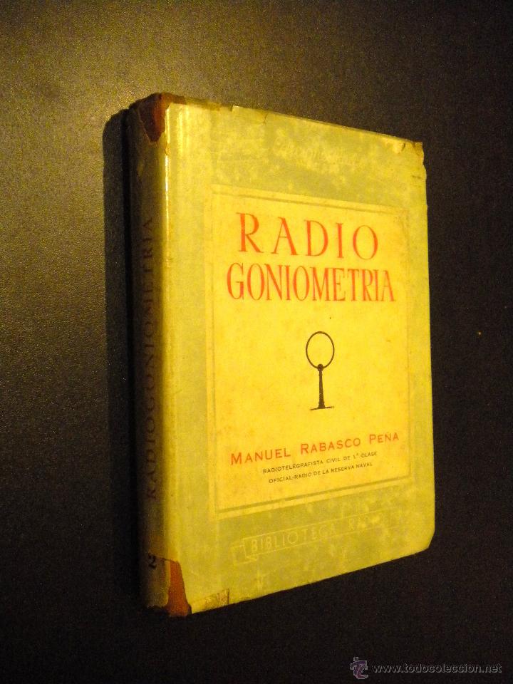 Libros de segunda mano: Radiogoniometria practica / Manuel Rabasco Pe&ntilde;a - Foto 1