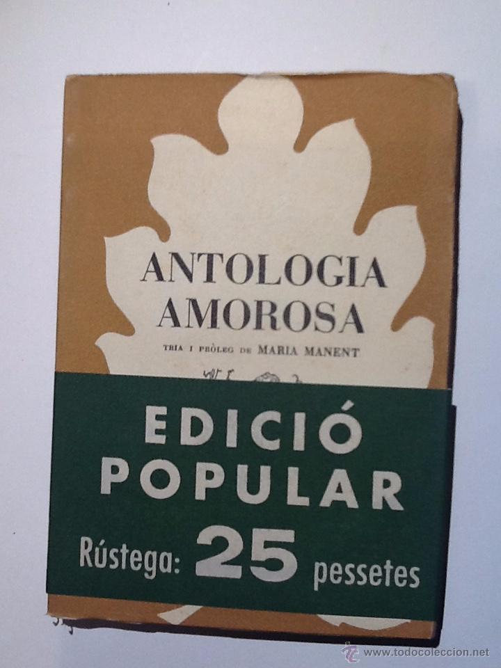 Libros de segunda mano: ANTOLOGIA AMOROSA. 1955. Maria Manent. SELECTA - Foto 1