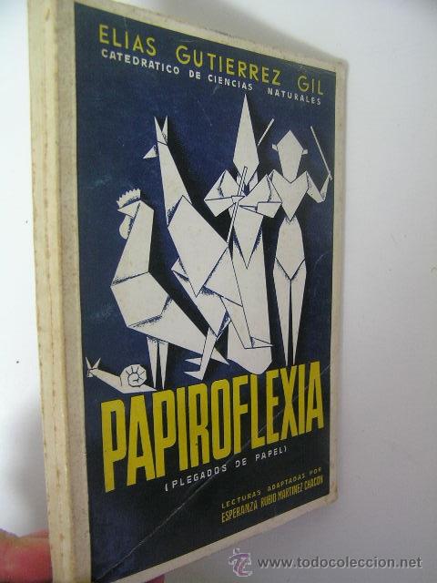 Libros de segunda mano: papiroflexia,elias gutierrez gil,1971,ed,ref bs33 - Foto 1