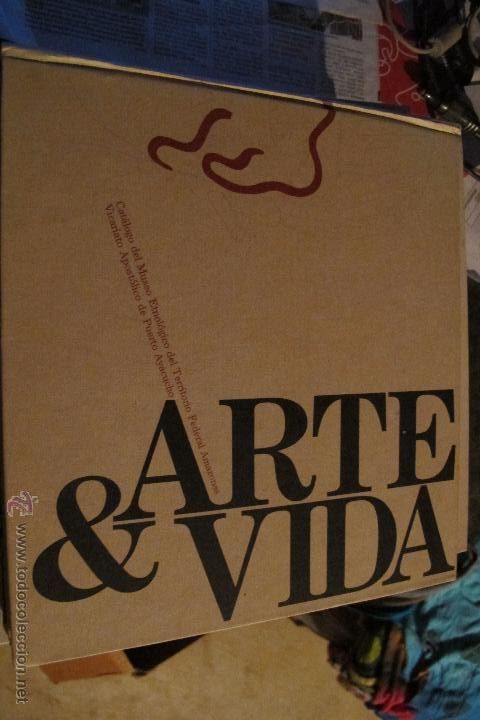 Libros de segunda mano: ARTE & Y VIDA. CATALOGO DEL MUSEO ETNOLOGICO DEL TERRITORIO FEDERAL AMAZONAS PUERTO AYACUCHO
