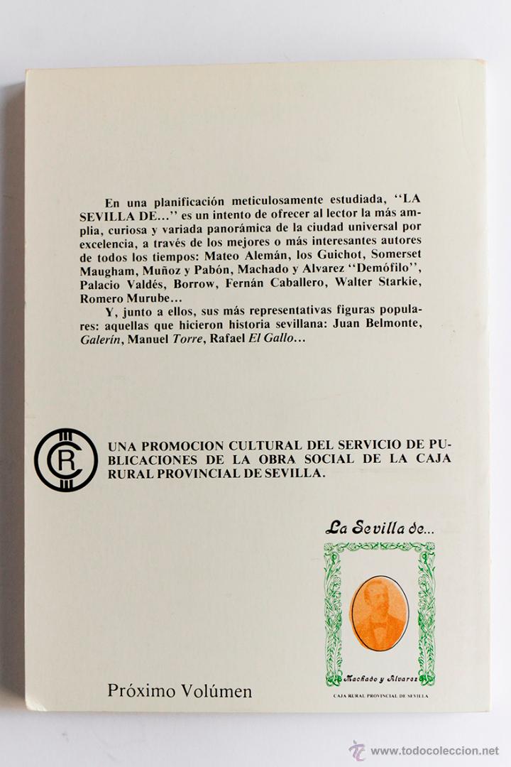 Libros de segunda mano: La Sevilla de Romero Murube - Foto 2