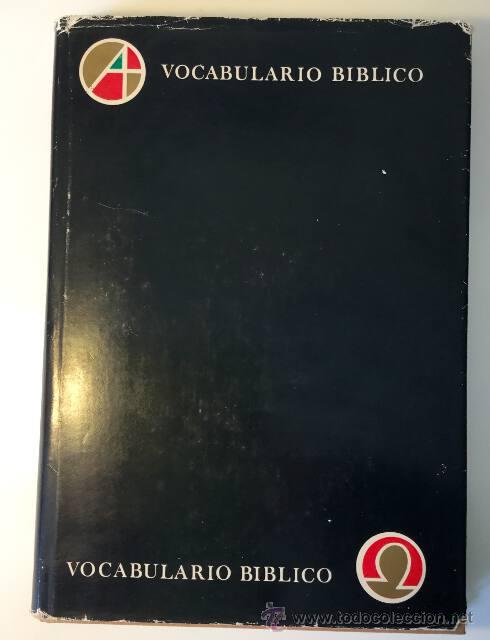 Libros de segunda mano: VOCABULARIO BIBLICO. Jean-Jaceques Von Allmen. Ediciones Marova. 1968.