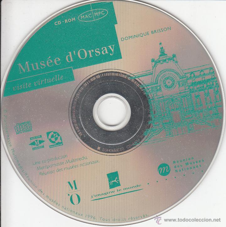 Libros de segunda mano: CD-ROM. MUS&Eacute;E DORSAY VISITE VIRTUELLE ( EN FRANC&Eacute;S) - Foto 1