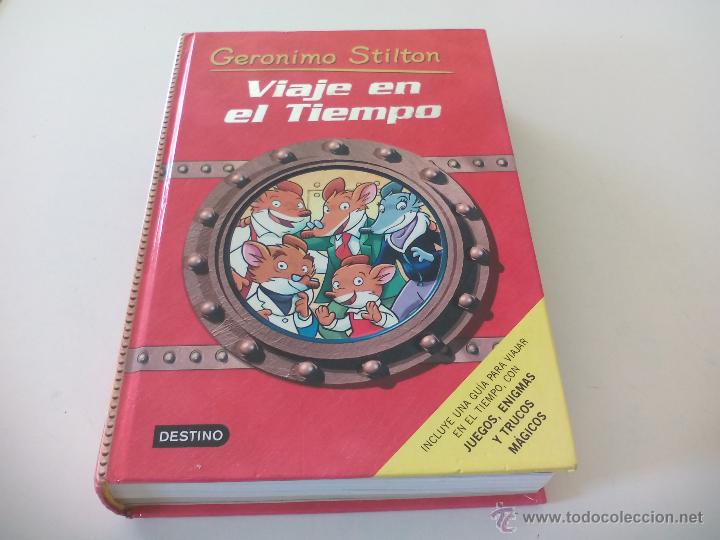 Libros de segunda mano: Geronimo Stilton. Viaje en el tiempo. Edit. Destino 2007 - Foto 1