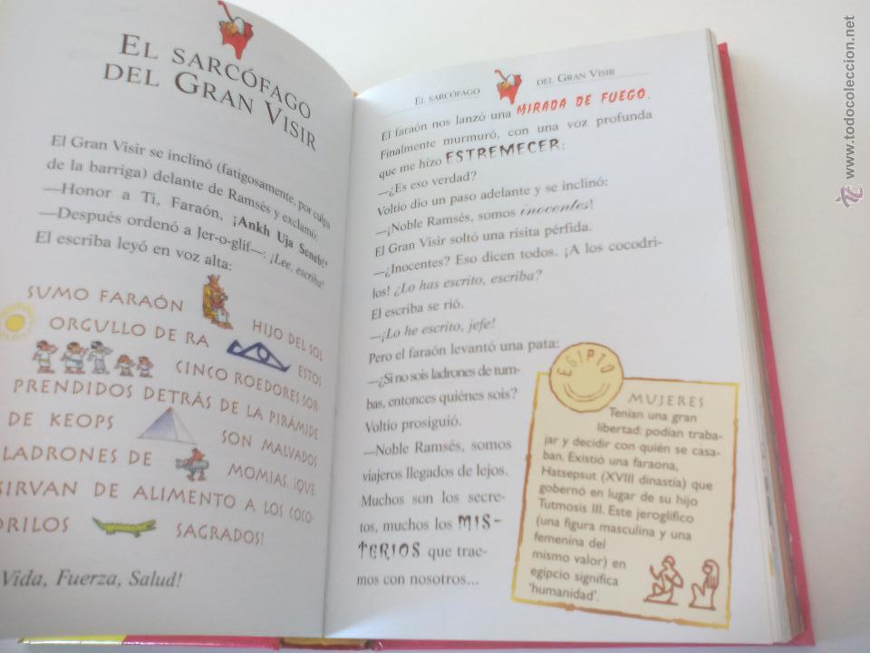 Libros de segunda mano: Geronimo Stilton. Viaje en el tiempo. Edit. Destino 2007 - Foto 6