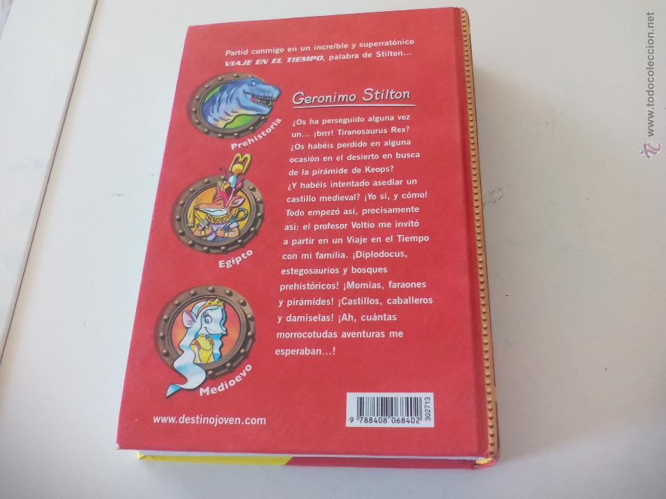 Libros de segunda mano: Geronimo Stilton. Viaje en el tiempo. Edit. Destino 2007 - Foto 7