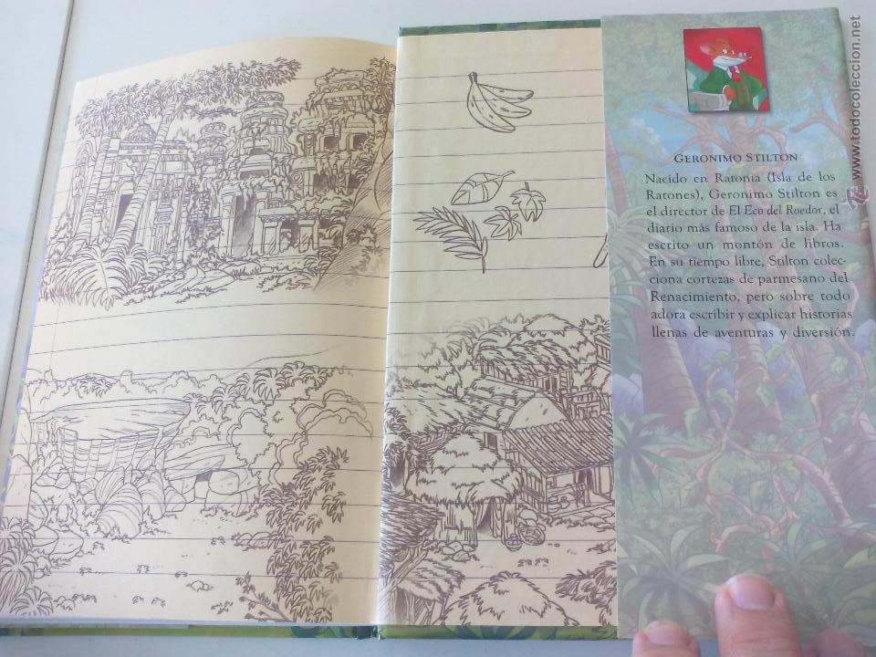 Libros de segunda mano: Geronimo Stilton. El Libro de la Selva 1&ordf; edici&oacute;n 2011 - Foto 2