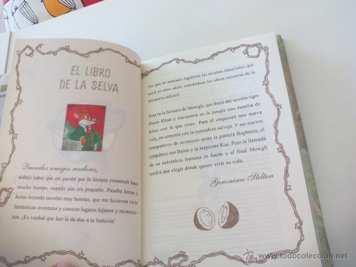 Libros de segunda mano: Geronimo Stilton. El Libro de la Selva 1&ordf; edici&oacute;n 2011 - Foto 6