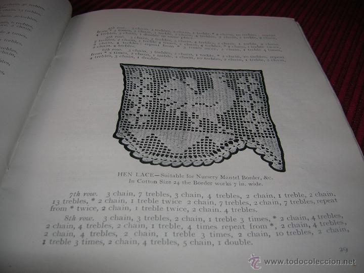 Libros de segunda mano: Muy interesante y antiguo libro de Ganchillo.en ingl&eacute;s - Foto 1