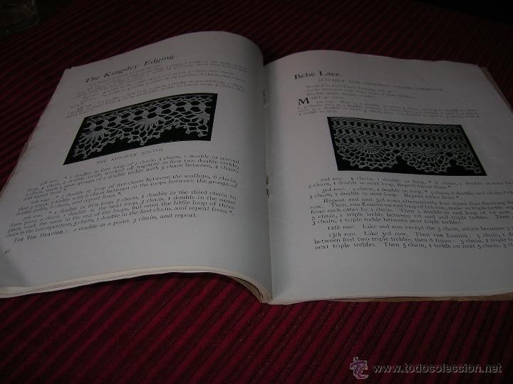 Libros de segunda mano: Muy interesante y antiguo libro de Ganchillo.en ingl&eacute;s - Foto 2