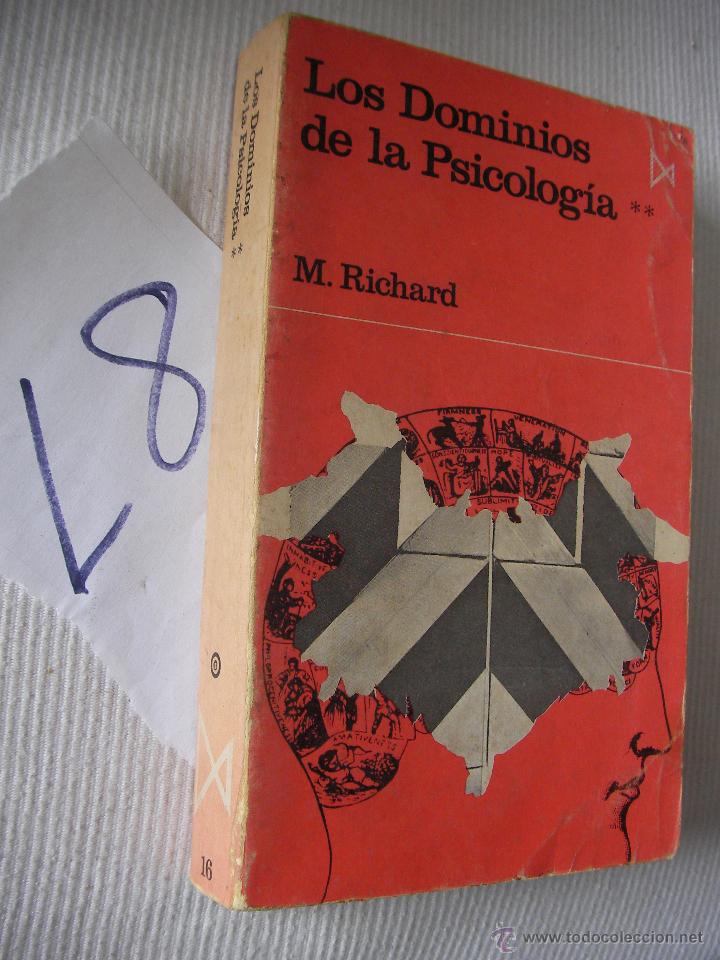Libros de segunda mano: LOS DOMINIOS DE LA PSICOLOGIA - RICHARD - Foto 1