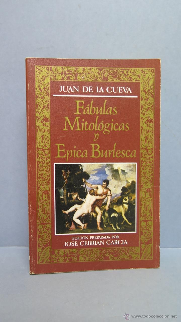 Libros de segunda mano: FABULAS MITOLOGICAS Y EPICA BURLESCA. JUAN DE LA CIERVA - Foto 1