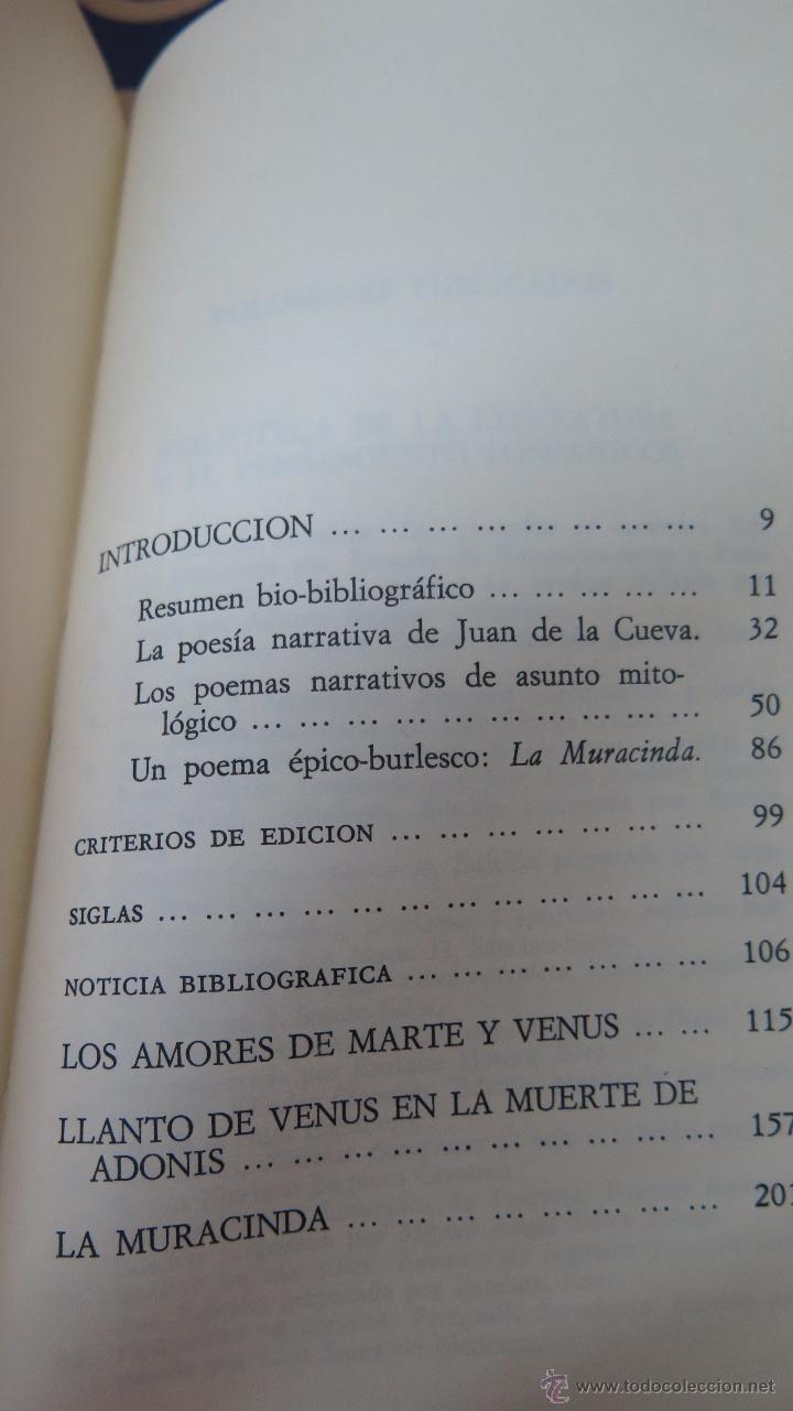 Libros de segunda mano: FABULAS MITOLOGICAS Y EPICA BURLESCA. JUAN DE LA CIERVA - Foto 2