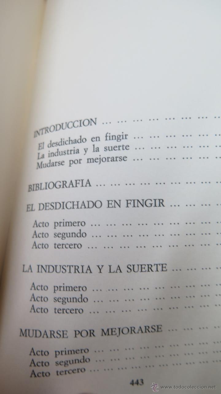 Libros de segunda mano: TRES COMEDIAS DE ENREDO. J. RUIZ DE ALARCON - Foto 2