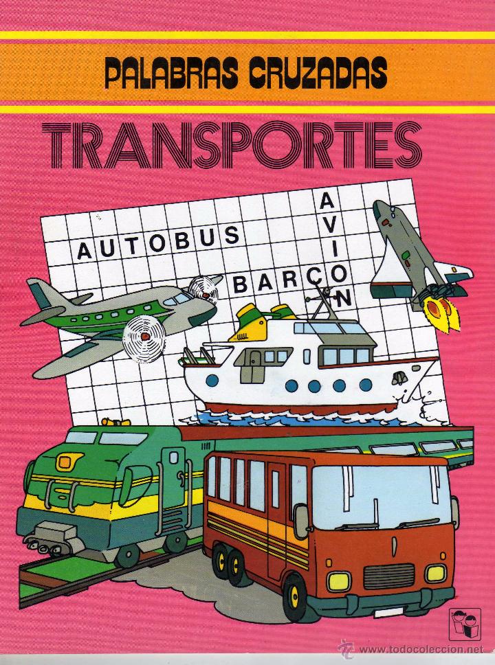 Libri di seconda mano: Pasatiempo infantil Palabras cruzadas Transportes. Con pegatinas