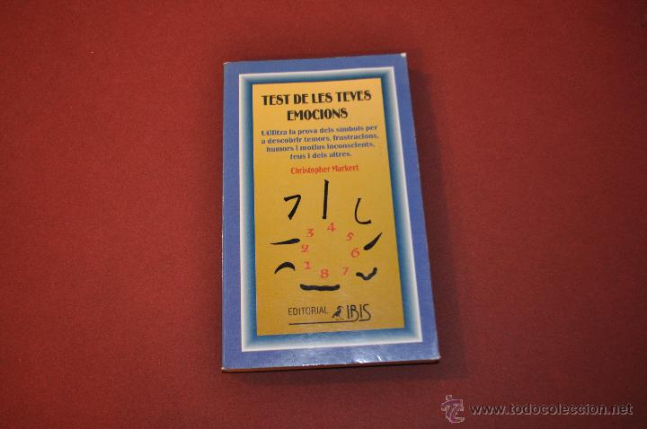 Libros de segunda mano: TEST DE LES TEVES EMOCIONS - CHRISTOPHER MARKERT - EDITORIAL IBIS - AJB - Foto 1