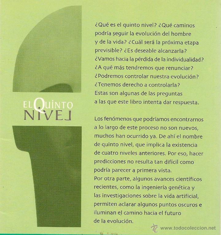 Libros de segunda mano: El quinto nivel / Manuel Alfonseca - Foto 2