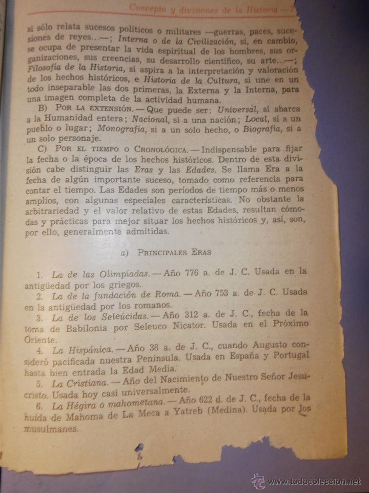 Libros de segunda mano: j.i tejedor sanz - 1958 historia universal - Foto 3