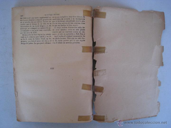 Libros de segunda mano: ROB ROY - WALTER SCOTT - ED. RAMON SOPENA. - Foto 4