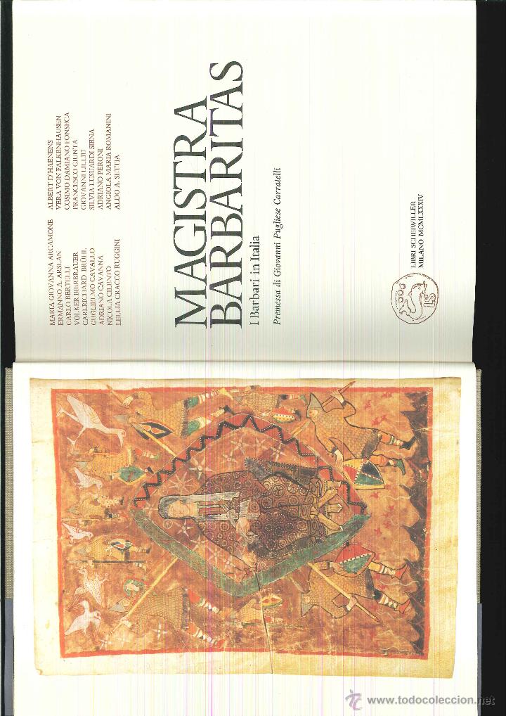 Libros de segunda mano: MAGISTRA BARBARITAS. - Foto 1