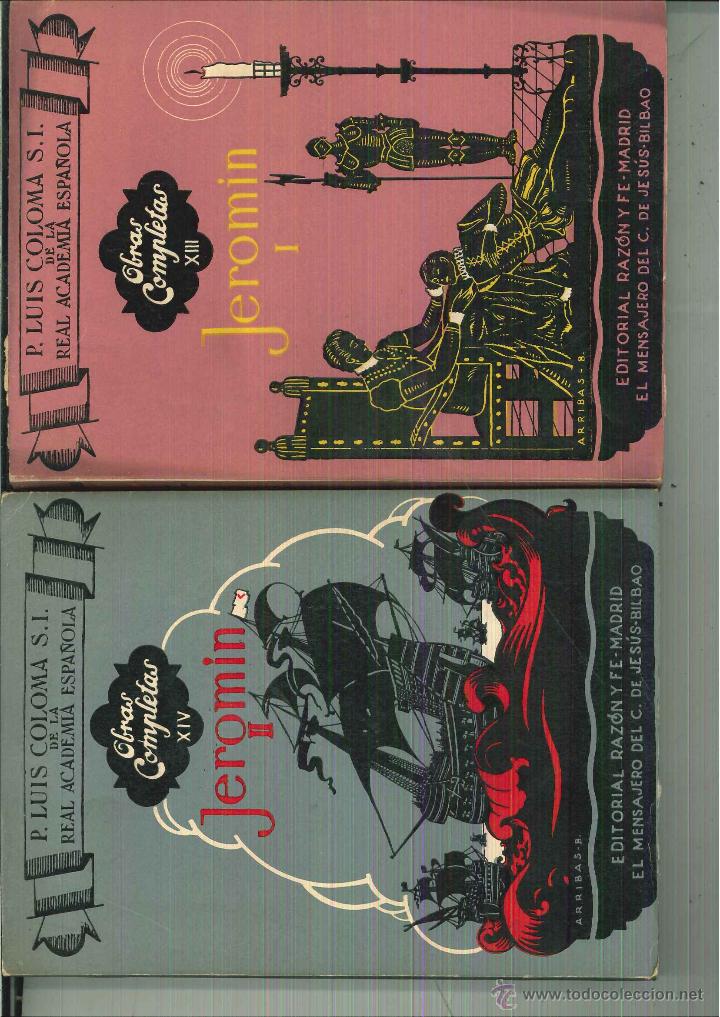 Libros de segunda mano: JEROM&Iacute;N. P. luis Coloma - Foto 1