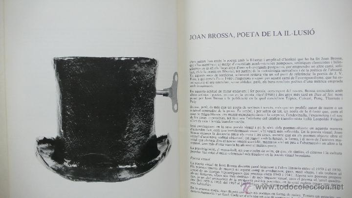 Libros de segunda mano: JOAN BROSSA POESIA VISUAL/POEMES OBJECTE/CARTELLS. 1983. - Foto 3