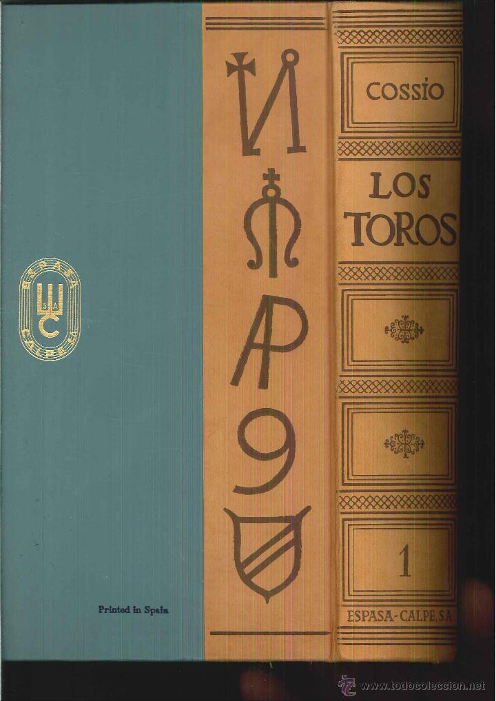 Libros de segunda mano: LOS TOROS. TRATADO T&Eacute;CNICO E HIST&Oacute;RICO. Jos&eacute; M&ordf; de Coss&iacute;o - Foto 2