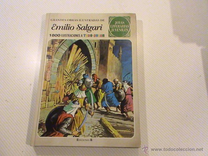 Libros de segunda mano: GRANDES OBRAS ILUSTRADAS DE EMILIO SALGARI. PRIMERA EDICI&Oacute;N - Foto 1