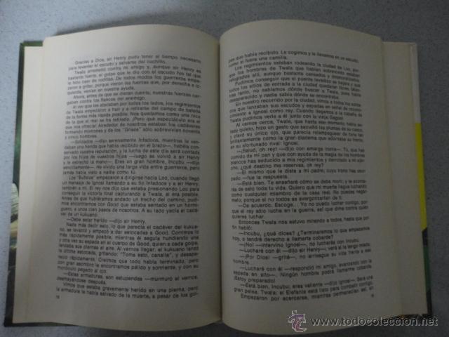 Libros de segunda mano: LIBRO INFANTIL CARTON&Eacute; - LAS MINAS DEL REY SALOMON - Foto 2