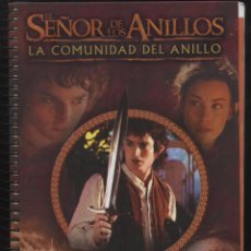 Libros de segunda mano: AGENDA AÑO 2002-2003 -EL SEÑOR DE LOS ANILLOS / NUEVA SIN USAR DF-360. Lote 54435273