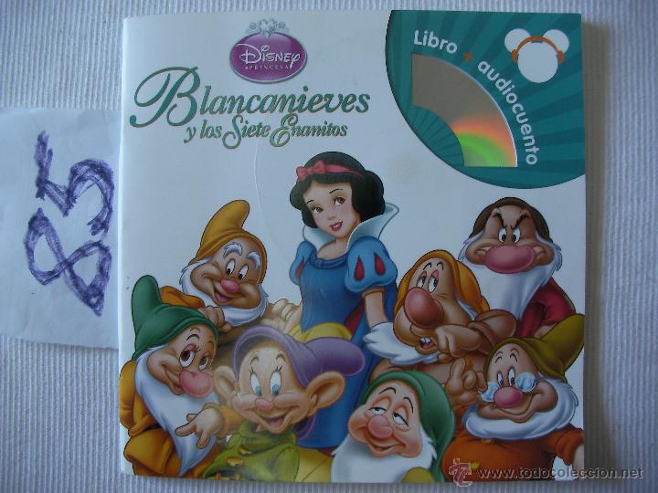 Libros de segunda mano: BLANCANIEVES Y LOS SIETE ENANITOS - LIBRO + AUDIOCUENTO - ENVIO GRATIS A ESPA&Ntilde;A - Foto 1