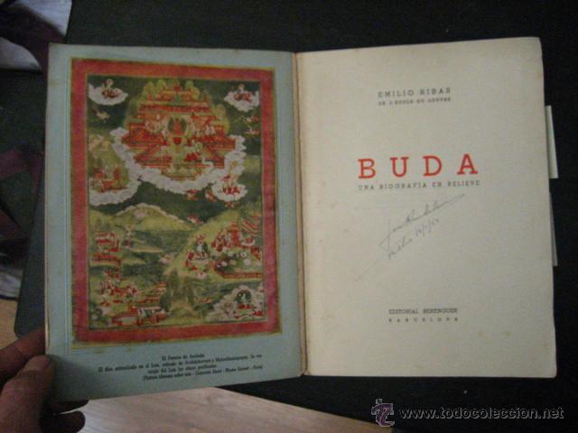 Libros de segunda mano: BUDA , EMILIO RIBAS, 1&ordm; EDICION, LAMINAS SOBREPUESTAS, - Foto 4