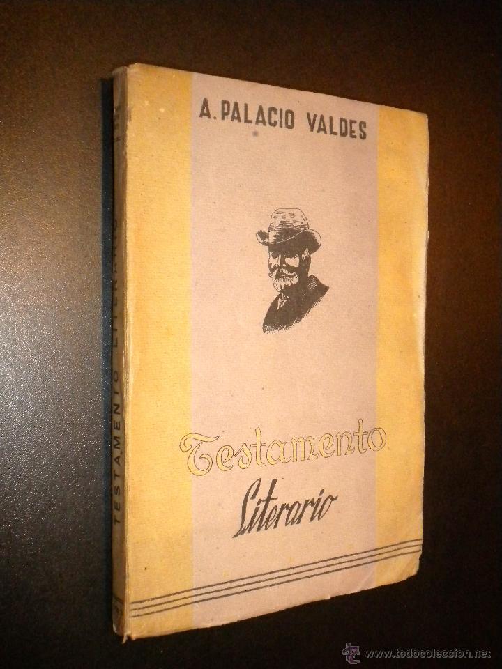 Libros de segunda mano: Testamento literario / A. Palacio Valdes - Foto 1